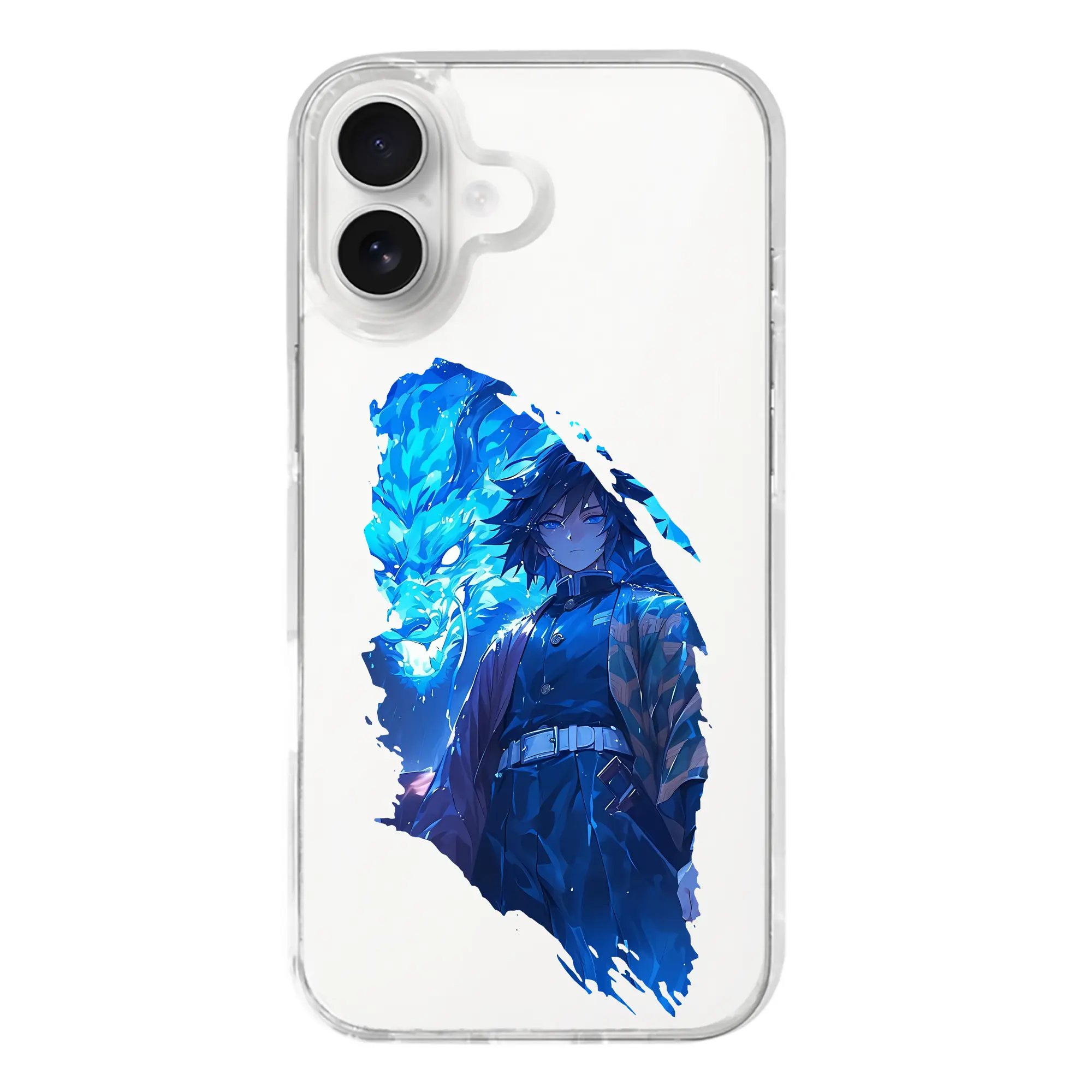 鬼滅の刃 グッズ,冨岡 義勇 - iPhone 17シリーズ 透明スマホケース – 薄型・耐衝撃・精密フィット保護カバー